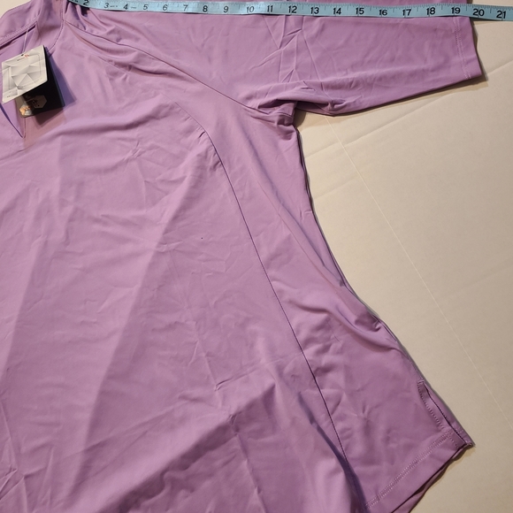 Baleaf Lavender Women's Athletic Top NWOT Size 3XL 3/4 Sleeve - Picture 11 of 11